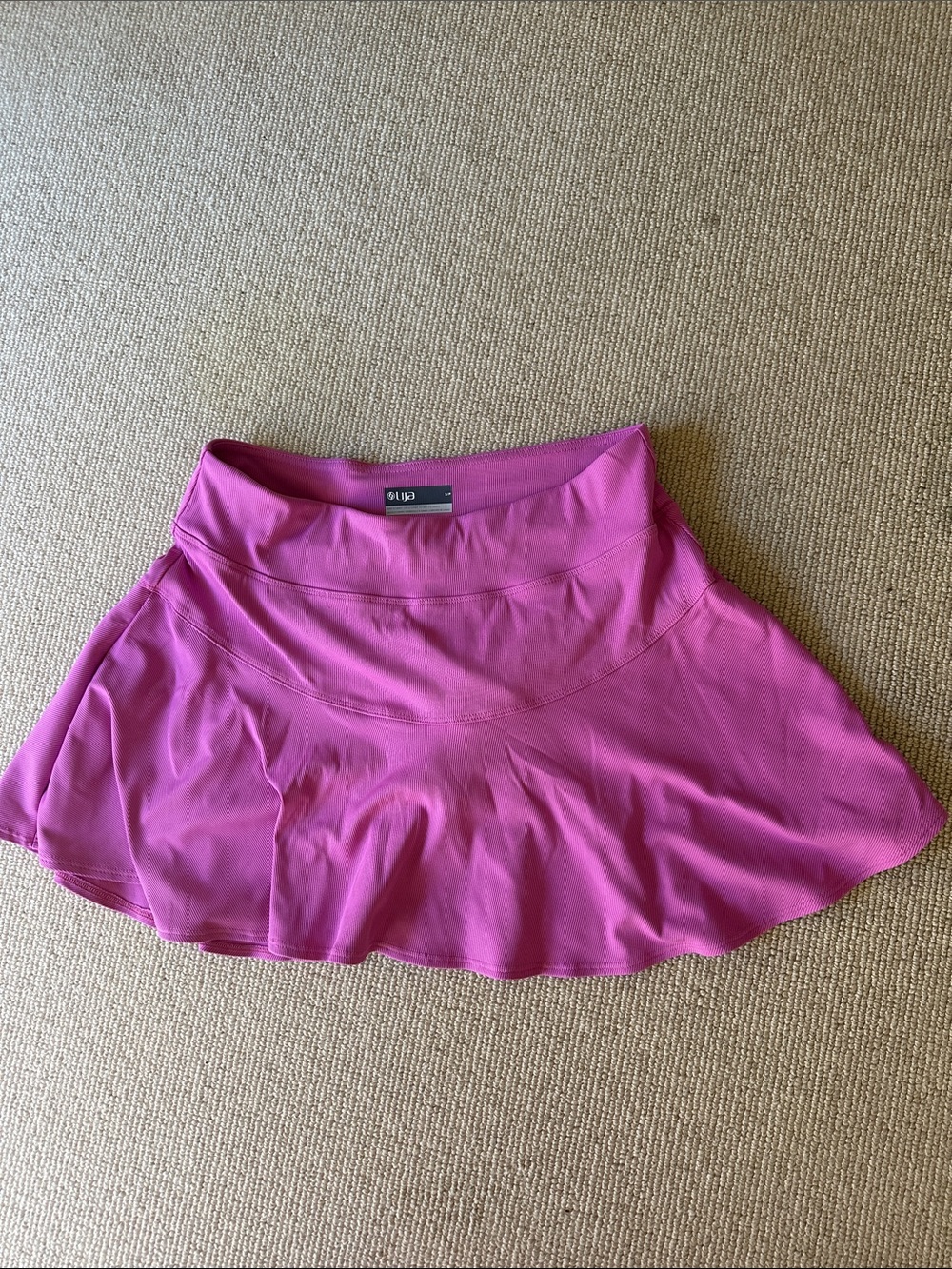 Lija Magenta Flared Athletic Skirt skort small